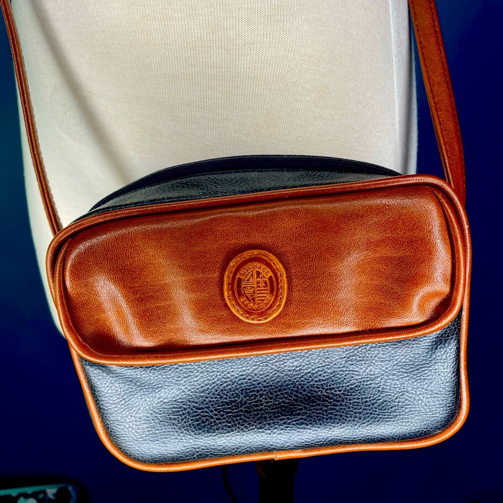 Michael Stevens Small Crossbody Leather Bag